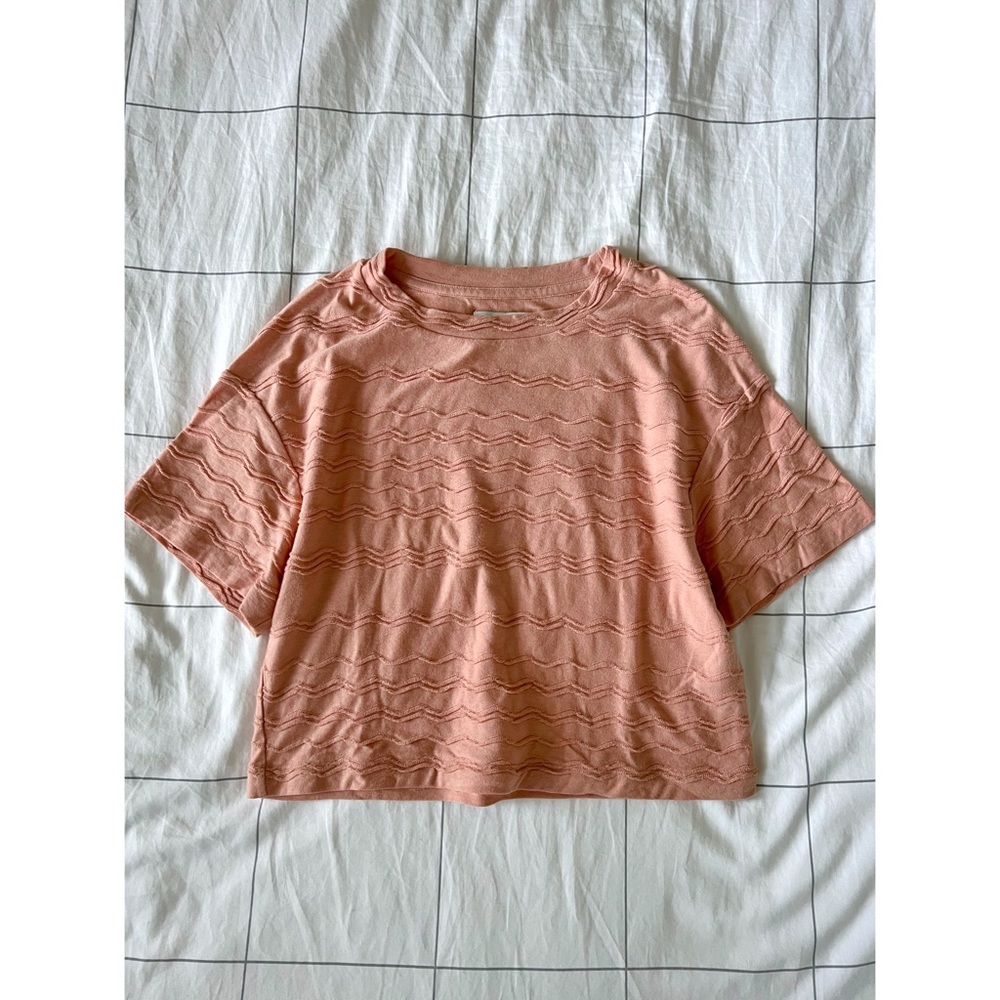 Madewell scallop stripe top - XXS